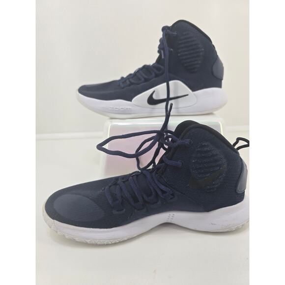 Nike Hyperdunk X 2018 Men’s Basketball Shoes Navy White Size 8 AR0467-402 - Picture 1 of 8